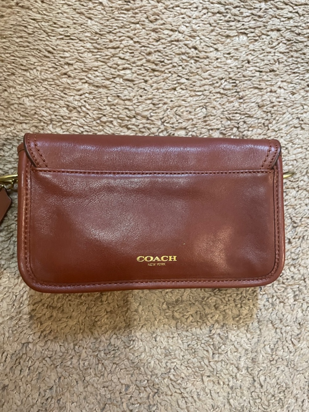Coach Penny Legacy Leather Crossbody Turnlock - Picture 3 of 13